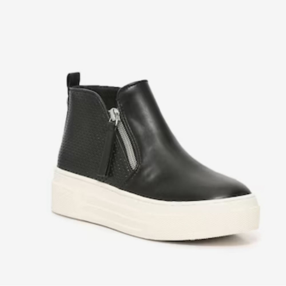 Steve Madden Youth Willo Sneaker - Black Size 2